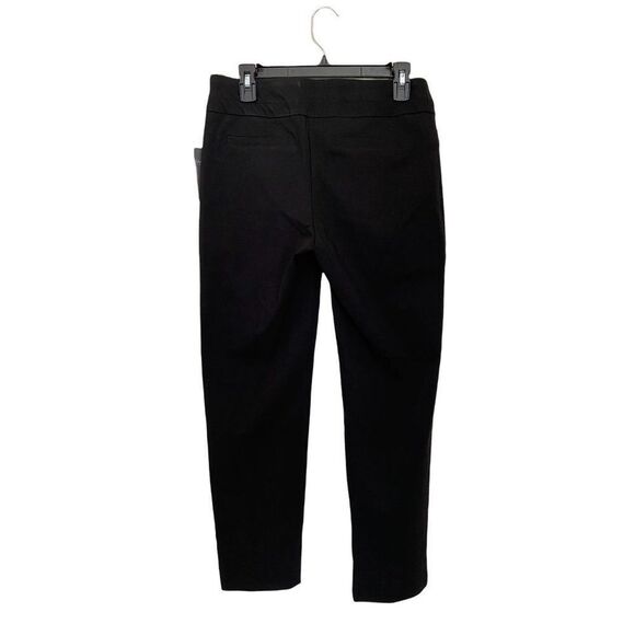 NWT Zac & Rachel Women's Millennium Pull-On Ankle Slim Leg Pants, Black, SIZE 8 - Picture 4 of 7
